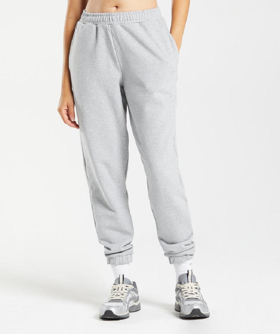 Gymshark Rest Day Sweats Ženske Jogger Hlače Svijetlo Sive | HR 4125TCE